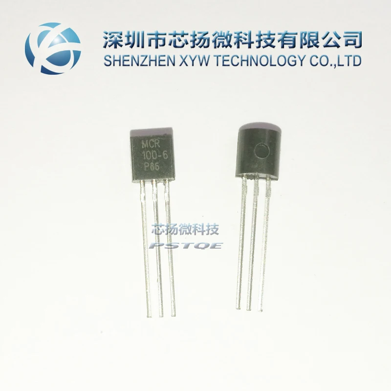 PSTQE Новый MAC97A6 97A6 TO-92 Triacs .6A 400V Бесплатная доставка | Электронные компоненты и