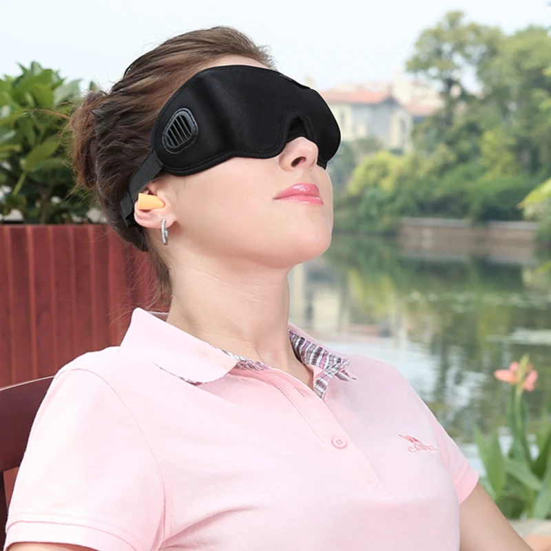 3D Summer Sleep Mask Sleeping Eye Mask Eyeshade Women Men Cover Shade