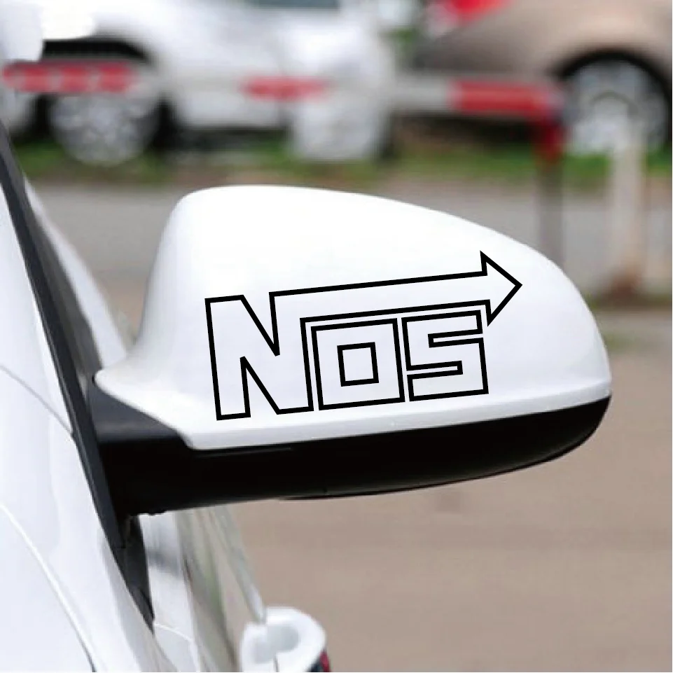 Nos Car Sticker Racing Emblem Badge Euro Nitrous Oxide Systems Vinyl
