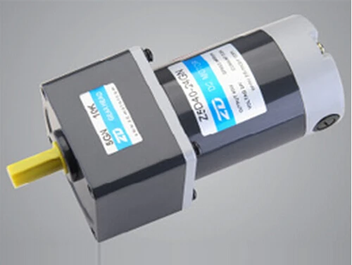 

90V DC motors 90 Watts gear motor and speed control with a 110 VAC input voltage and 25 Watts 5v and 120 Watts 24v Power Supply