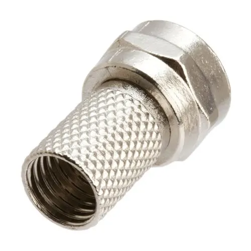 

IMC Hot Twist-On RG6 RG-6 F TV Connector No Crimping Pack of 10
