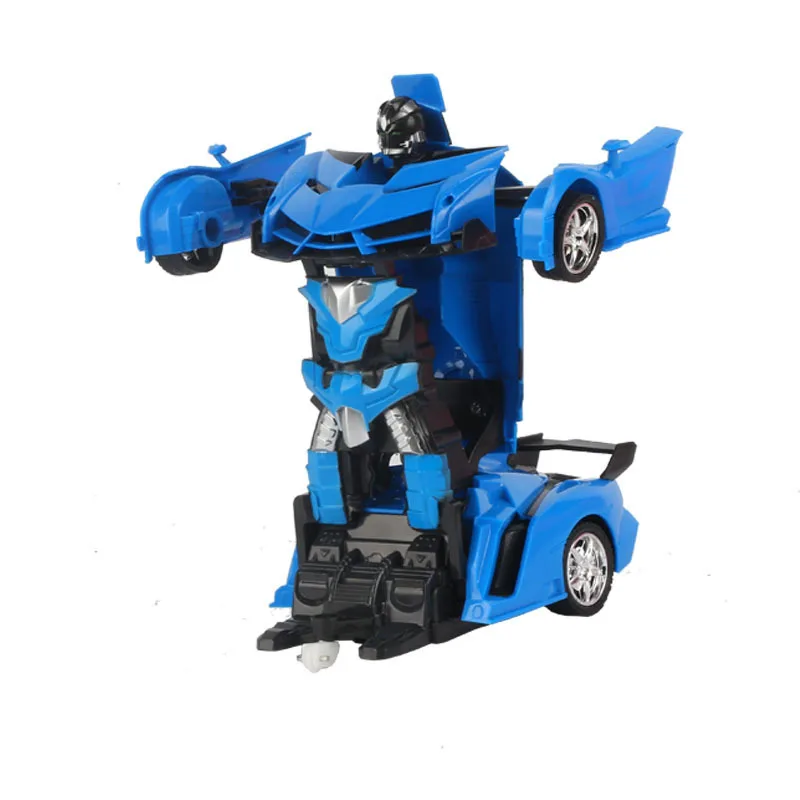 

2.4G Remote Control Car 1:8 Scale Transformers Toy Deformation Robot Children Gift