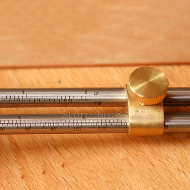 Woodworking double-bar scribing tool device for wood carving,carpenter DIY tool JF1546