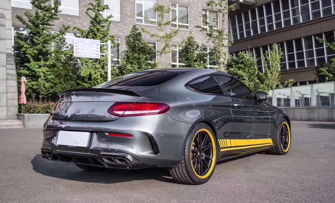 Для Benz E class 2 спойлер для двери coupe E63 стиль карбоновый Материал спойлер для автомобиля W238 E200/E200/E300 спойлер