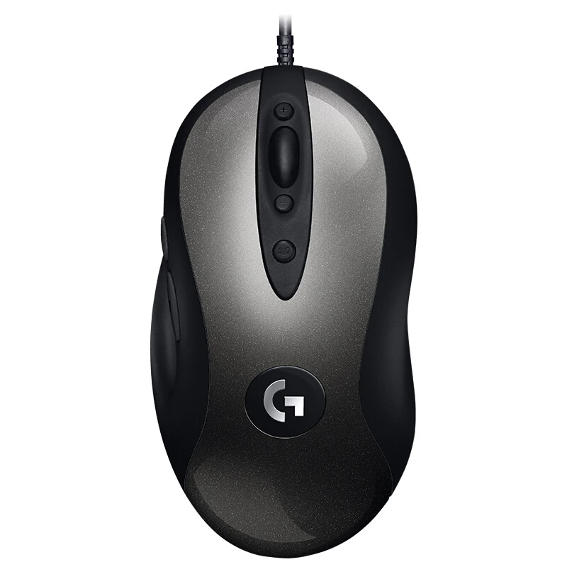  Logitech MX518 LEGENDARY Classic Gaming Mouse with Hero 16K DPI Programmable Mouse Upgraded from MX