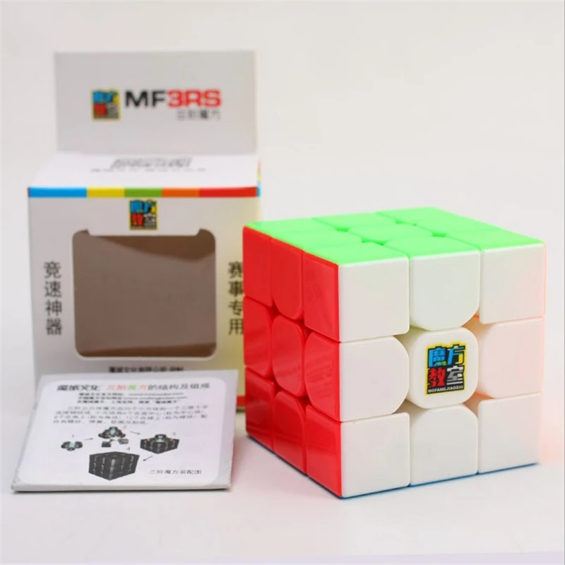 Moyu Cubing класс 3x3x3 MF3RS волшебный куб головоломка без наклеек Профессиональный скоростной куб magico Развивающие игрушки для детей