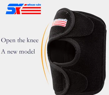 

1 Pcs Running Basketball Badminton Breathe Freely Adjustable 4 Spring Knee Guards