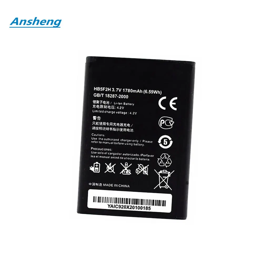 Аккумулятор Ansheng HB5F2H 1780 мач для Huawei E5336 E5375 EC5377 E5373 E5330 4G Lte wi-fi роутер | Мобильные