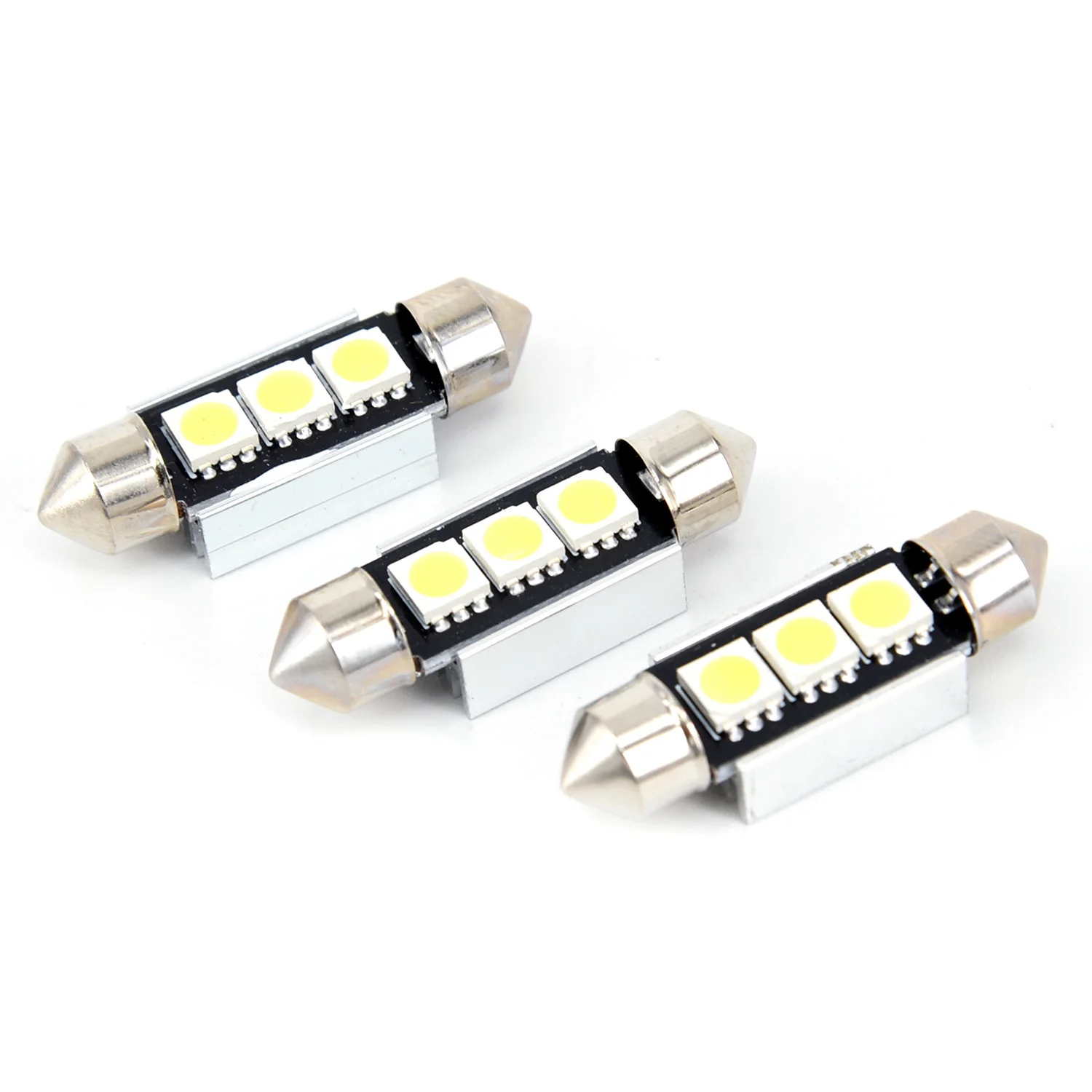 16 шт. AC/DC 12V авто Интерьер SMD светодиод Шина CAN свет лампы комплект пакет