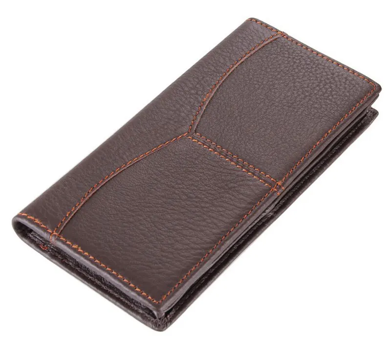 Rfid защиты двойной мужской кошелек бренд известный Для мужчин кожа долго бумажник сцепления мужской деньги кошелек ID держатель для карт
