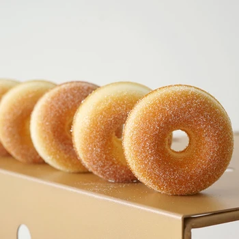 

Simulated donut Kitchen soft Fake bread Food photography props Children's photography model toy