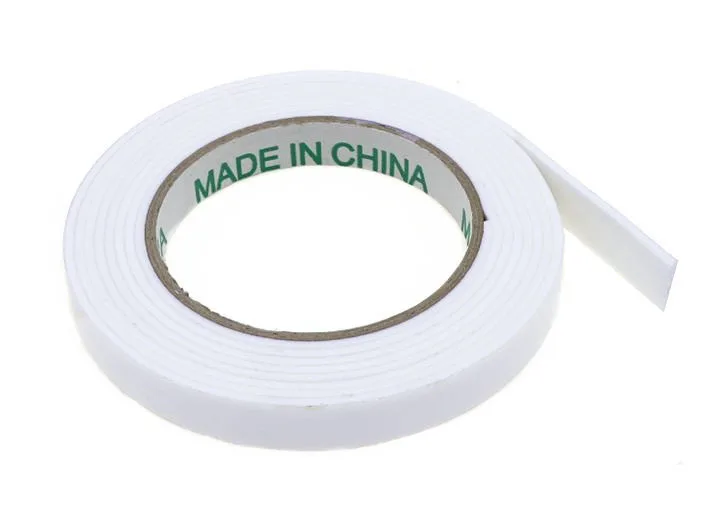 Double Stick Tape Paper Backing Natural Rubber/Resin Adhesive 33