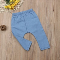 Cute Baby Pants Fashion Baby Boys Girls Denim Pants Animal Print Long Trousers Bottoms Kids Trousers Children Pant Baby Leggings 6