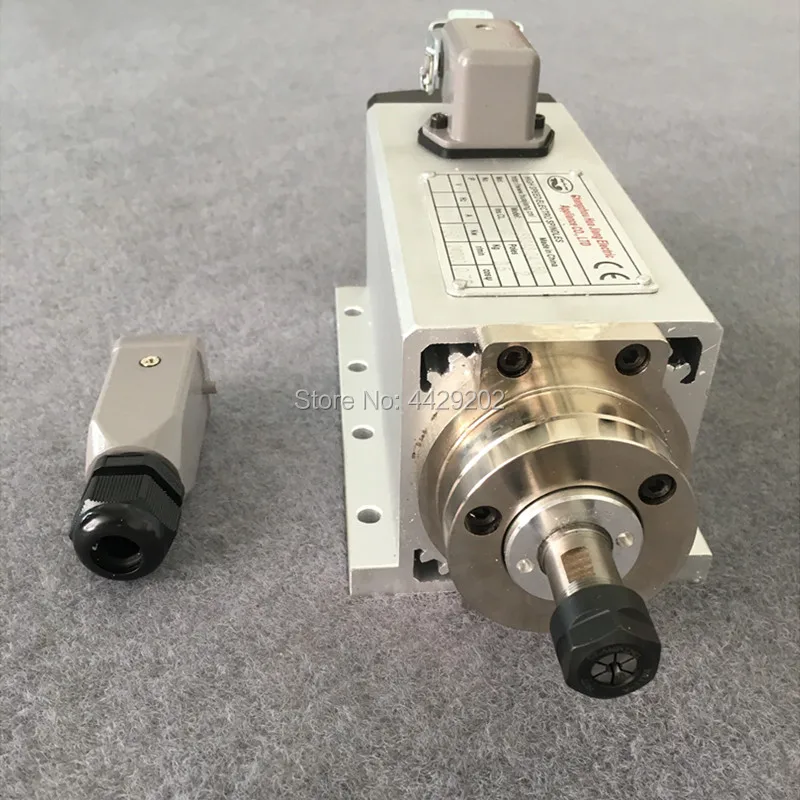 3 кВт шпиндель с воздушным охлаждением 4 подшипника CNC мотор и 3.0kw VFD/инвертор