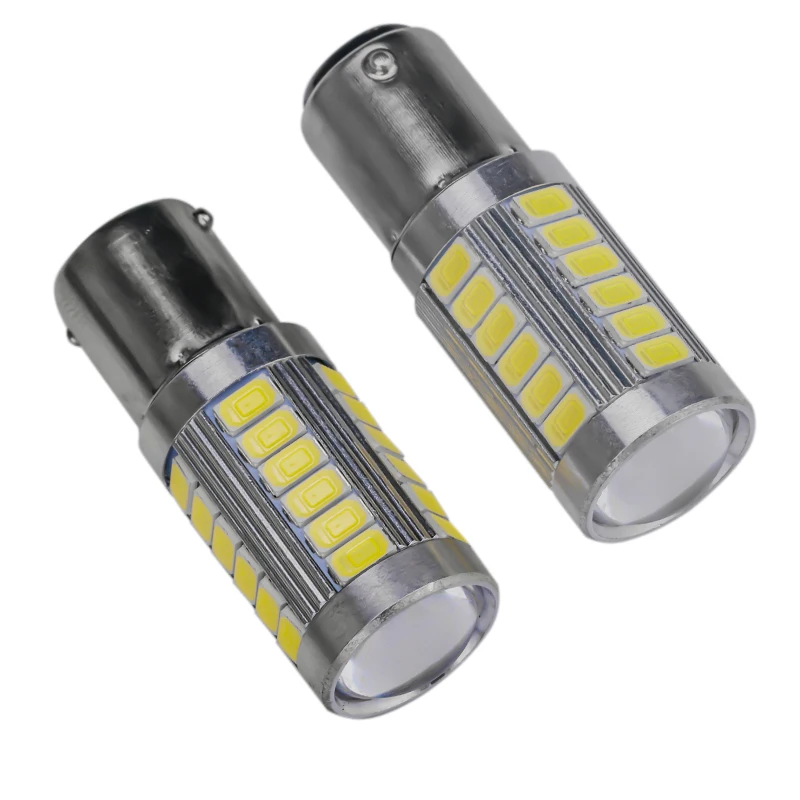 2 шт автомобилей Стайлинг авто светодиодный 1157 1156 BAU15S 5630 5730 33SMD автомобиля
