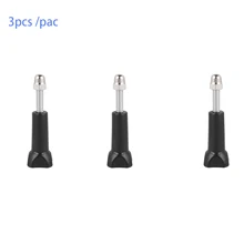 3 piezas/pac Go Pro accesorios adaptador de montaje de trípode tuerca de perno tornillo de pulgar largo para Go pro 7 6 5 4 3 3 + Yi 4 K Sj7 Sj8 pro de DJI(China)