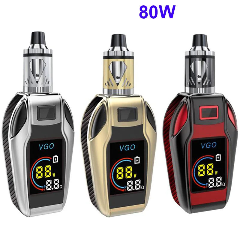 

Original Vape Mods Electronic Cigarette Kit 80W Vaping Box Mod Vaper Vapes Smoke Vapers 4200mAh 2ML 510 E Cigarettes Smoker