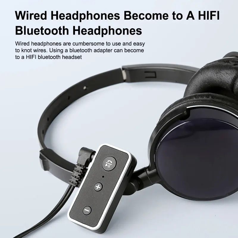 3,5 мм AUX аудио беспроводной адаптер для громкой связи стерео Музыка MP3 Bluetooth 5,0 приемник автомобильный комплект для наушников динамик с микрофоном