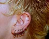 G23titan or Rose couleur Septum anneaux G23 titane ouvert petites boucles d'oreilles femmes hommes oreille nez Piercing bijoux ► Photo 3/6