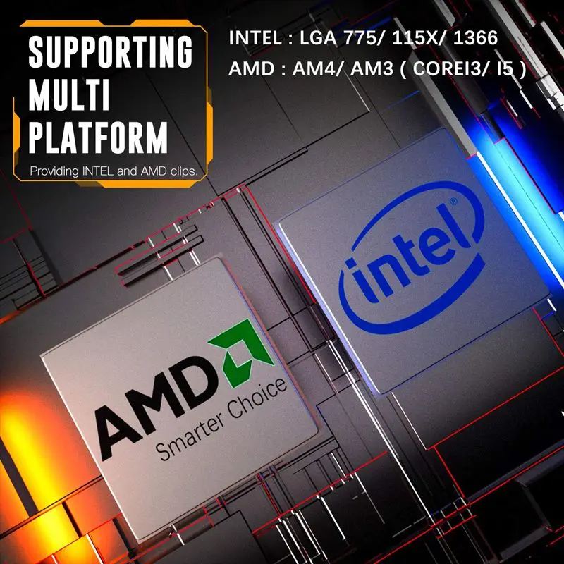 DarkFlash Процессор теплоотводы RGB PC чехол вентилятор 120 мм 4Pin TDP 120W 4 Медь