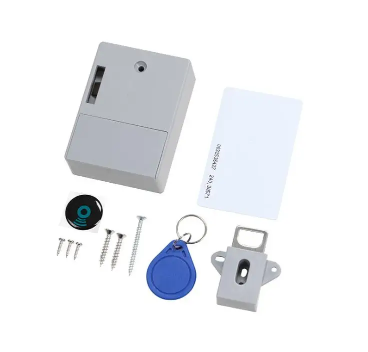 

RFID Locks for Cabinets Hidden DIY Lock - Electronic Cabinet Lock, RFID Card Tag Wristband Entry