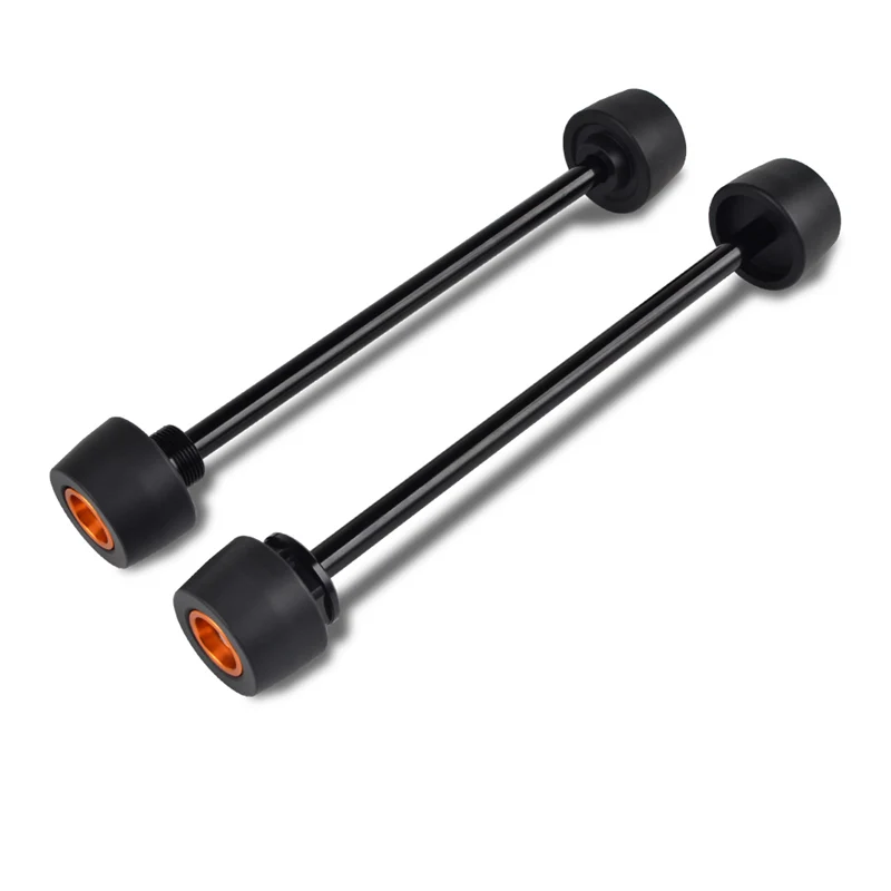H2CNC Front Rear Axle Sliders Wheel Crash Pads Guard Falling Protector Set For KTM 690 Duke Enduro Supermoto R SMC Hard Enduro