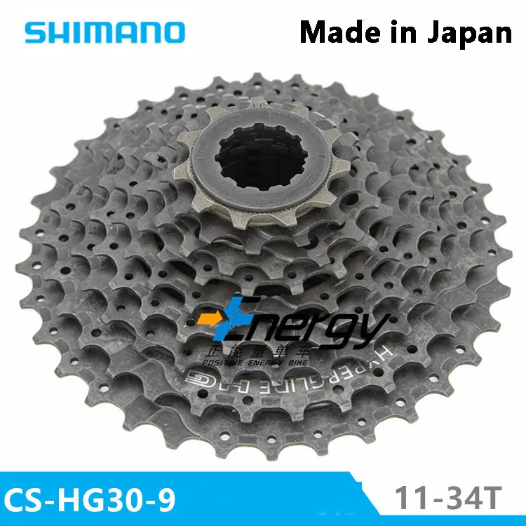 Shimano CS-HG201/30/300/400/mtb دراجة دراجة أجزاء 9 ثانية 9/27 سرعات freewheel الكاسيت حذافة 11-32/34/36 طن