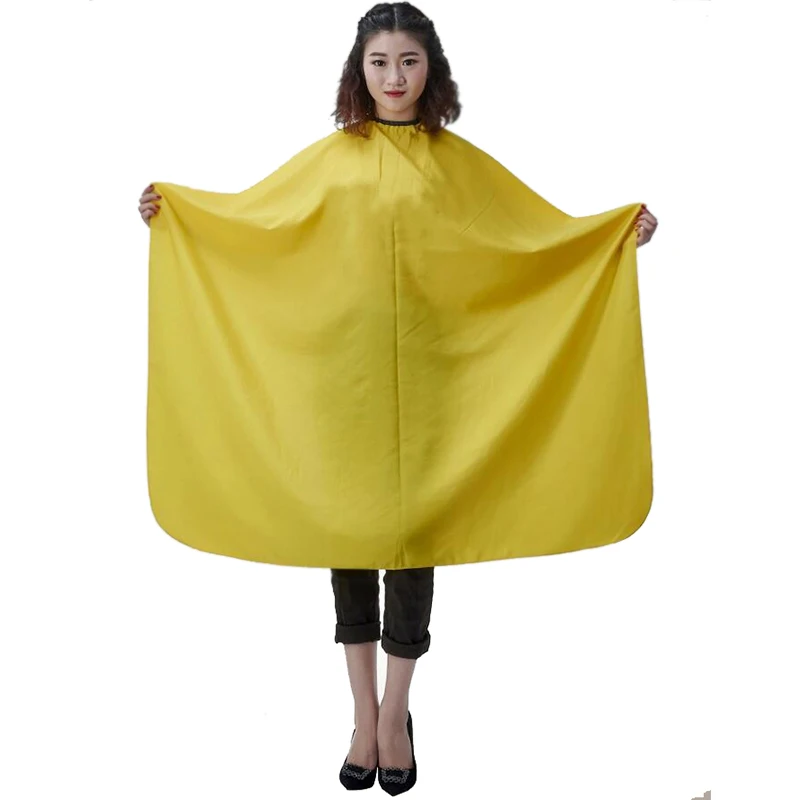 

No logo Hair Cut Cutting Salon Stylist Cape Nylon Barber Cloth hair salon wrape family hair cape