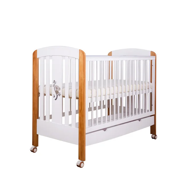 Baby Bed Solid Wood Baby Crib With Roller Baby Nest Ninho Bebe Cunas Para El Bebe Nido Bebe Cama Infantil Quality 125 71 104cm Baby Cribs Aliexpress