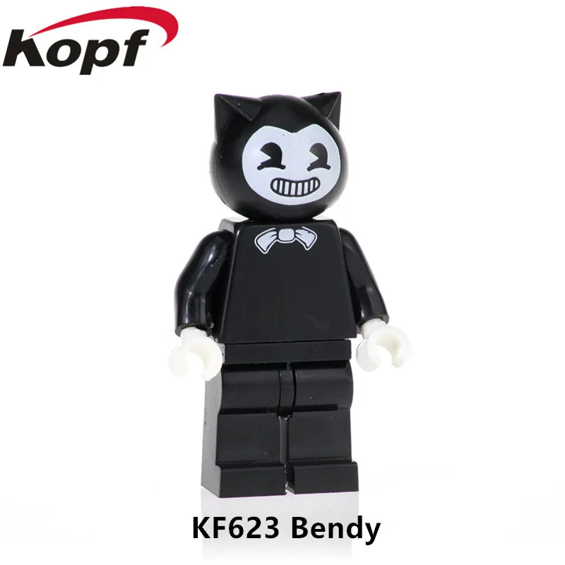 

Single Sale Building Blocks Bricks Super Heroes Bendy Venom Wolverine Deadpool Figures Learning Gift Toys For Children KF623