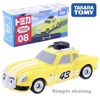 

Takara Tomy tomasTomica Ace The Tank Engine car toy model 08 Anime figure Mini Diecast kids Toys for Children funny dolls