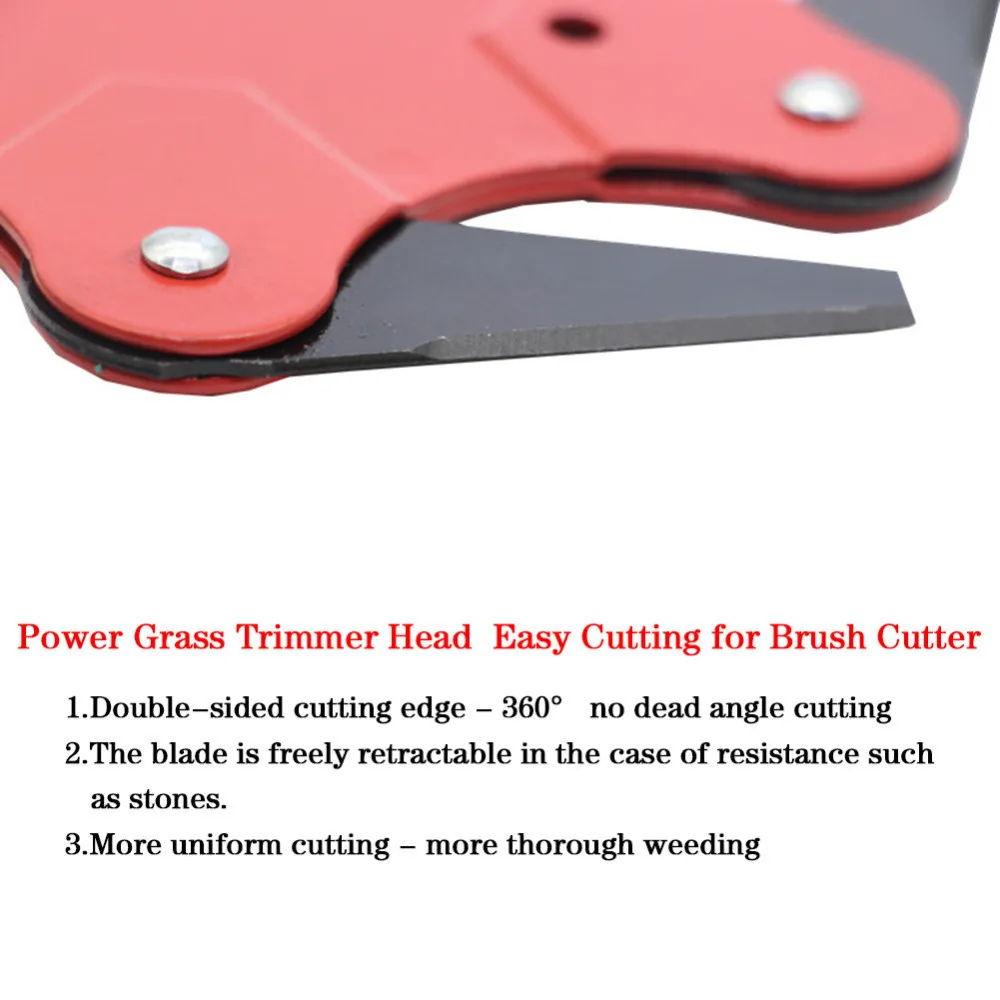 Universal 6 Teeth Brush Trimmer Metal Blades Trimmer Head Brush Cutter Blade Garden Grass Trimmer Head For Lawn Mower
