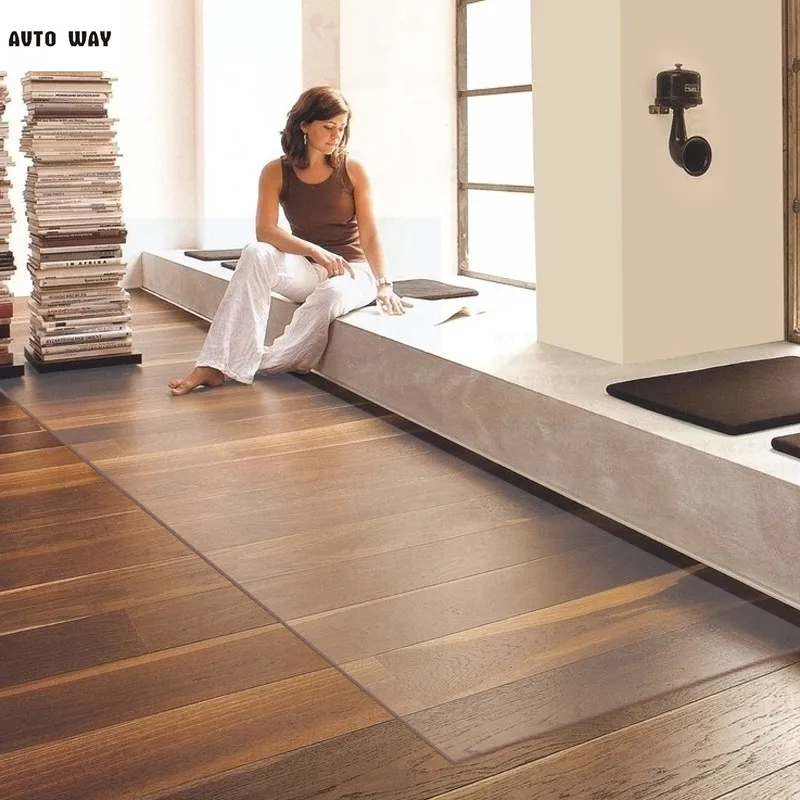 Heavy Duty Vinyl Clear Plastic Carpet Floor Mat Protector Home Office 3-40 Feet 