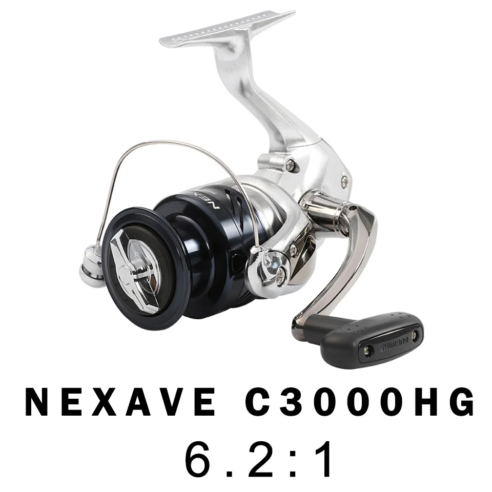 SHIMANO NEXAVE Рыболовная катушка 5,0: 1/5. 2:1/5,8: 1/6. 2:1 3+ 1BB 1000-C5000HG спиннинговая Рыболовная катушка AR-C катушка морская вода/Пресноводная вода - Цвет: NEXAVE C3000HG