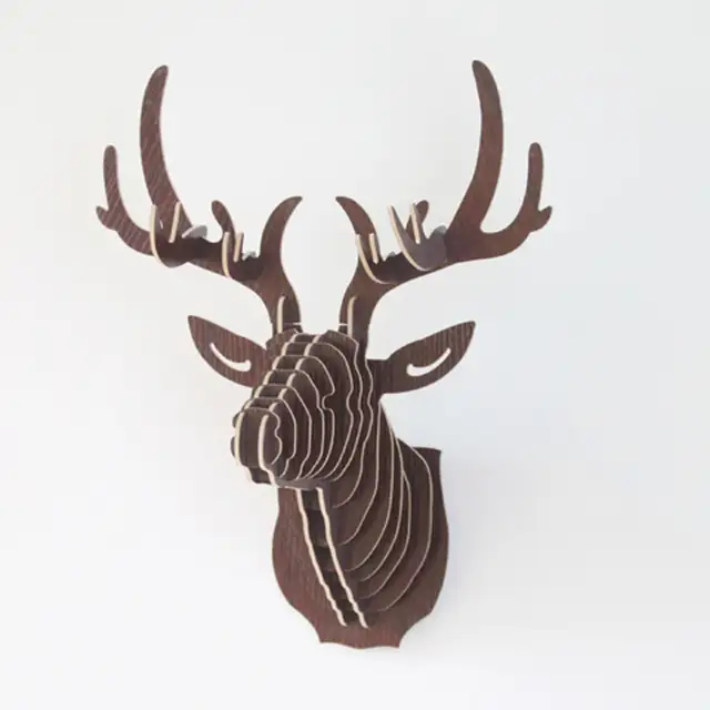 Plywood Reindeer Template To Color