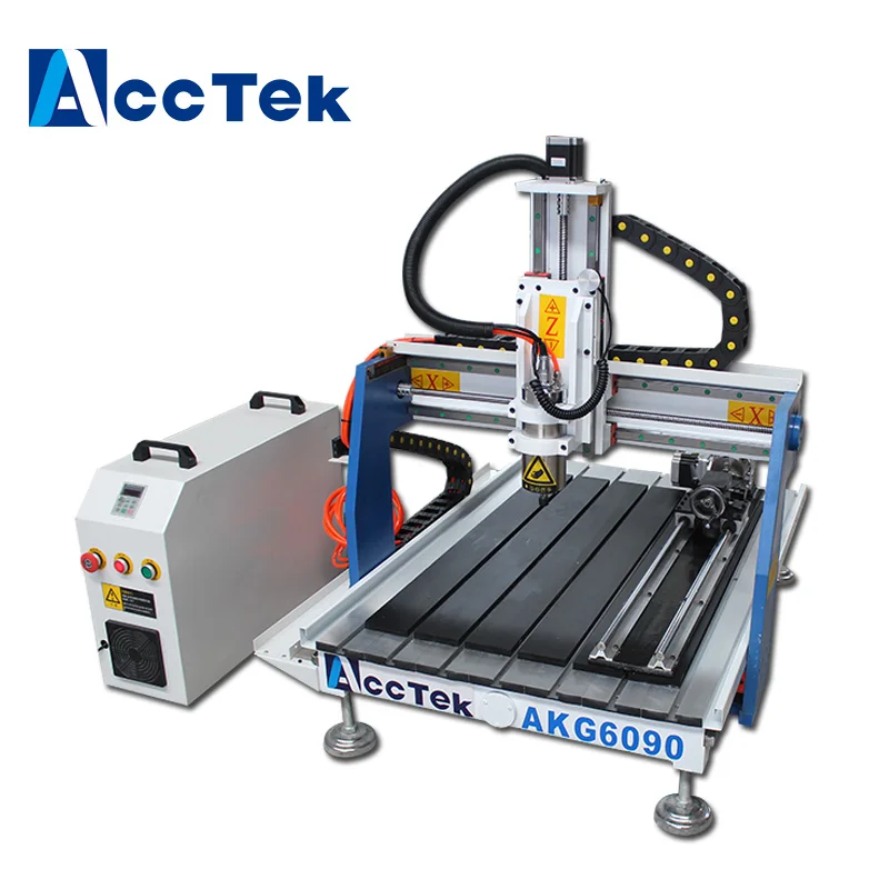 

Hot sale wood cnc router 6090 4 axis desktop with rotary axis