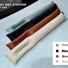 Серая, черная, бежевая, коричневая Автомобильная подушка для сидения, щелевая пробка для зазора из искусственной кожи, герметичная защитная накладка для сиденья автомобиля