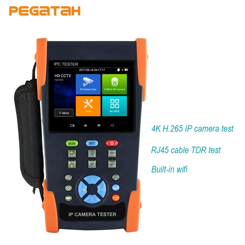 

2018 H.265 H.264 4K IP Camera tester Analog tester AHD Camera tester IP Camera security tester CCTV Test Monitor