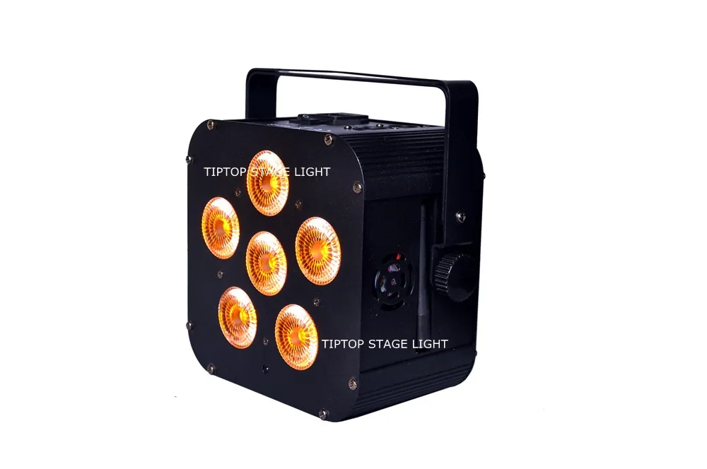 Rgbaw plus uv Bateria sem Fio para o Estágio Par para o Tiptop Tp b04 Preto 6x18 w 6in1 Dmx Energia da Levou Luz Estágio Iluminação Controlador Infravermelho ce Rohs 24 High Quality led 900lm