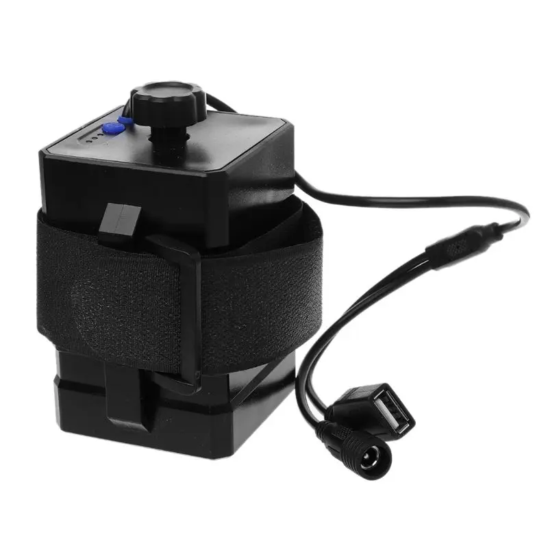 Внешний аккумулятор для велосипеда 12 В с USB интерфейсом 3x18650 26650| |