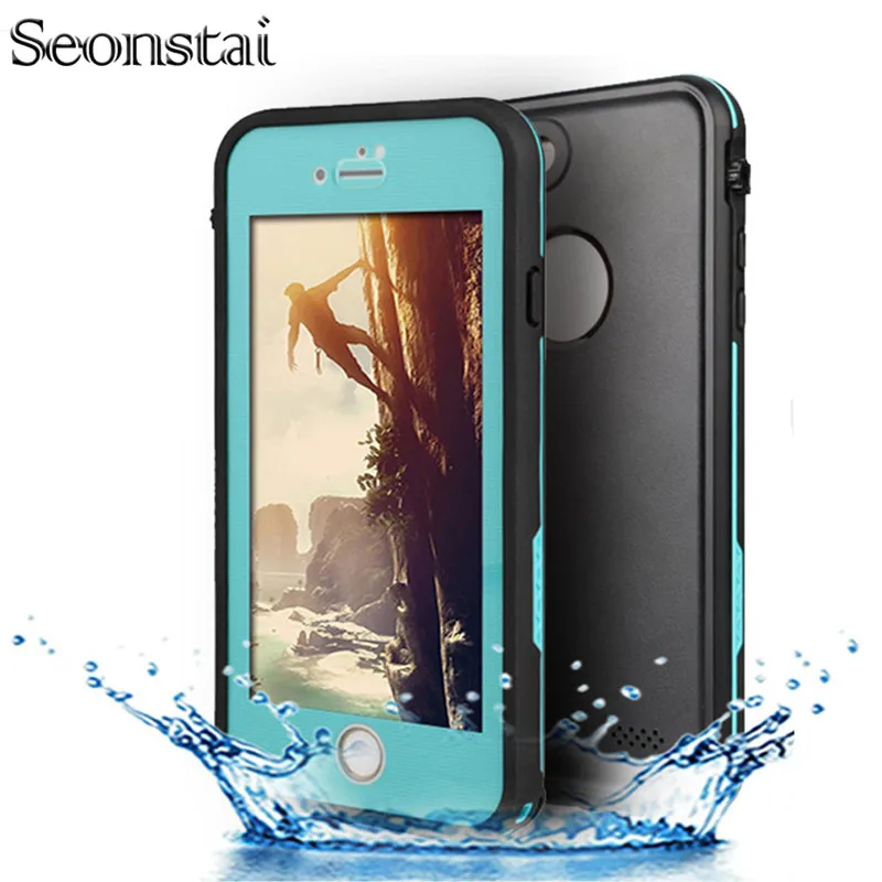 imágenes para I7 ultra delgado impermeable ip68 bajo el agua a prueba de golpes duro case para iphone7 7 perpetua más coque cubierta del teléfono a prueba de agua Capinha imágenes para I7 ultra delgado impermeable ip68 bajo el agua a prueba de golpes duro case para iphone7 7 perpetua más coque cubierta del teléfono a prueba de agua Capinha