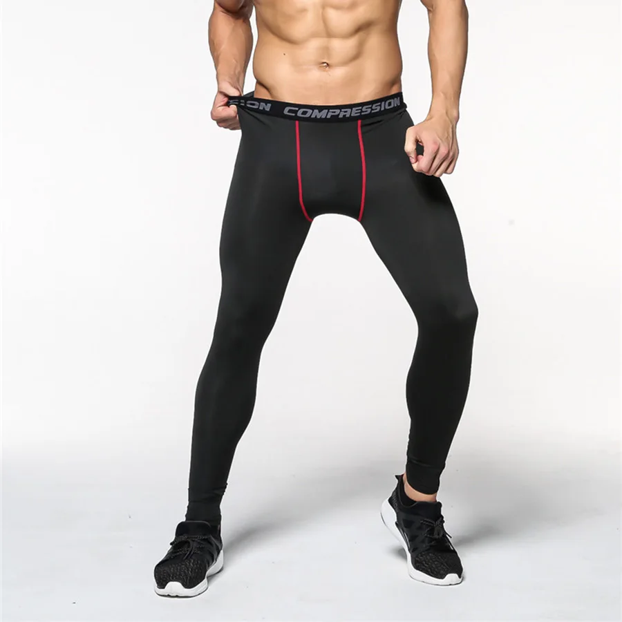 2018 Men Fitness Pants Compression Pants Men Bodybuilding Joggers