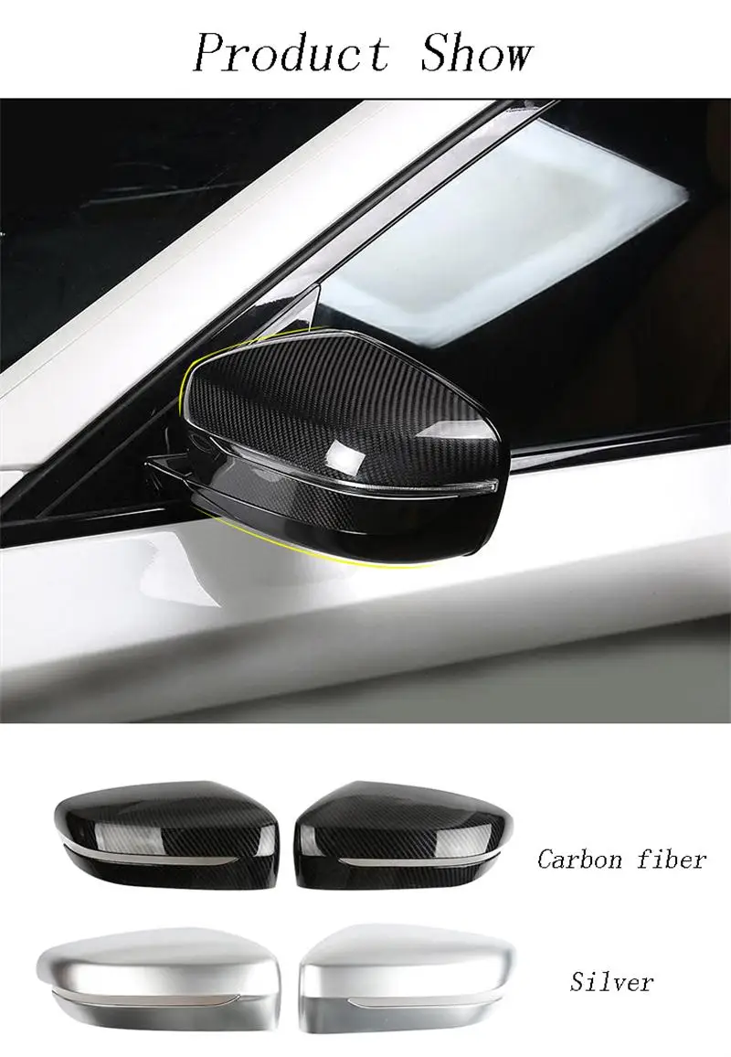 Автомобильный Стайлинг, зеркало заднего вида из углеродного волокна, декоративная раковина, наклейка, Накладка для BMW 5 серии G30 G38, автомобильные аксессуары