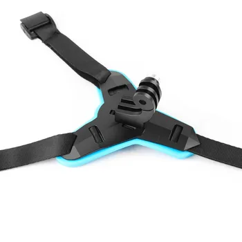 

Accessories For Gopro Hero7 6 5Motorcycle Helmet Front Chin Fixed Mount Bracket Adapter For Xiaomi Yi 4K Insta360 Sports camera