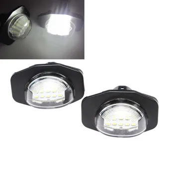 

White Error free Best replace for AUEIS ADE 150,NDE150,ZRE151,ZZE150 DC 9-16V 18SMD LED Custom License Plate Lights 2014 New