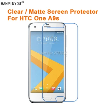 

For HTC One A9s (Not A9) 5.0" New HD Clear / Anti-Glare Matte Screen Protector Protective Film Guard (Not Tempered Glass)