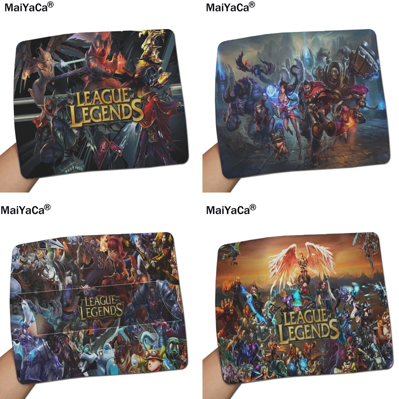 MaiYaCa League Of Legends Mouse Pad Size 18*22cm and 25*29cm Mouse Mats