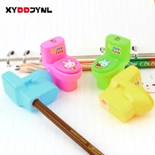 1 шт., креативная точилка для туалетных карандашей, корейские Детские канцелярские принадлежности, резак для карандашей, рекламный подарок