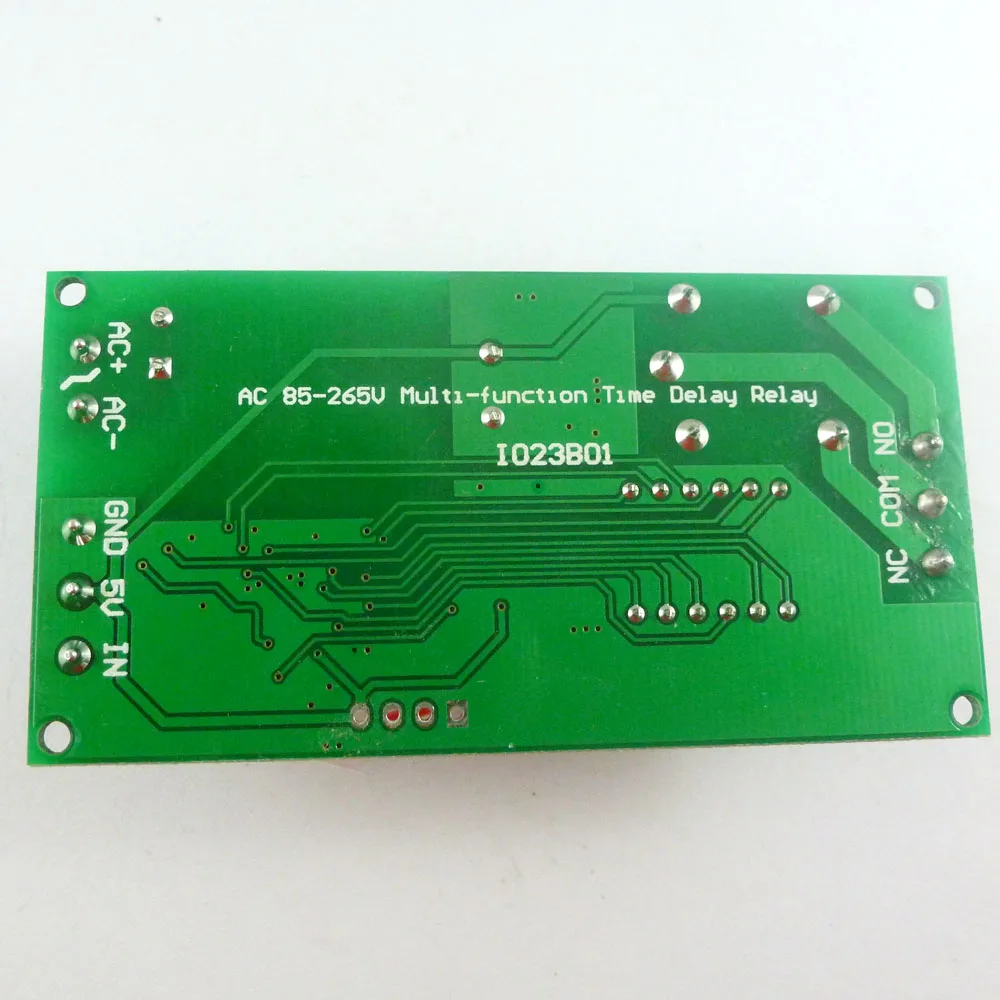 IO23B01* 5 5 шт. AC 110 В 220 В/DC 5 в многофункциональный таймер-реле задержки цифровой светодиодный ламповый контроллер