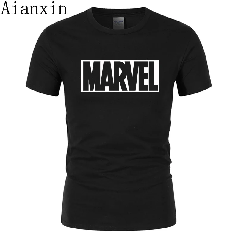 

2019 New Fashion MARVEL t-Shirt men woman cotton short sleeves Casual male tshirt marvel t shirts men tops tees Free shipping